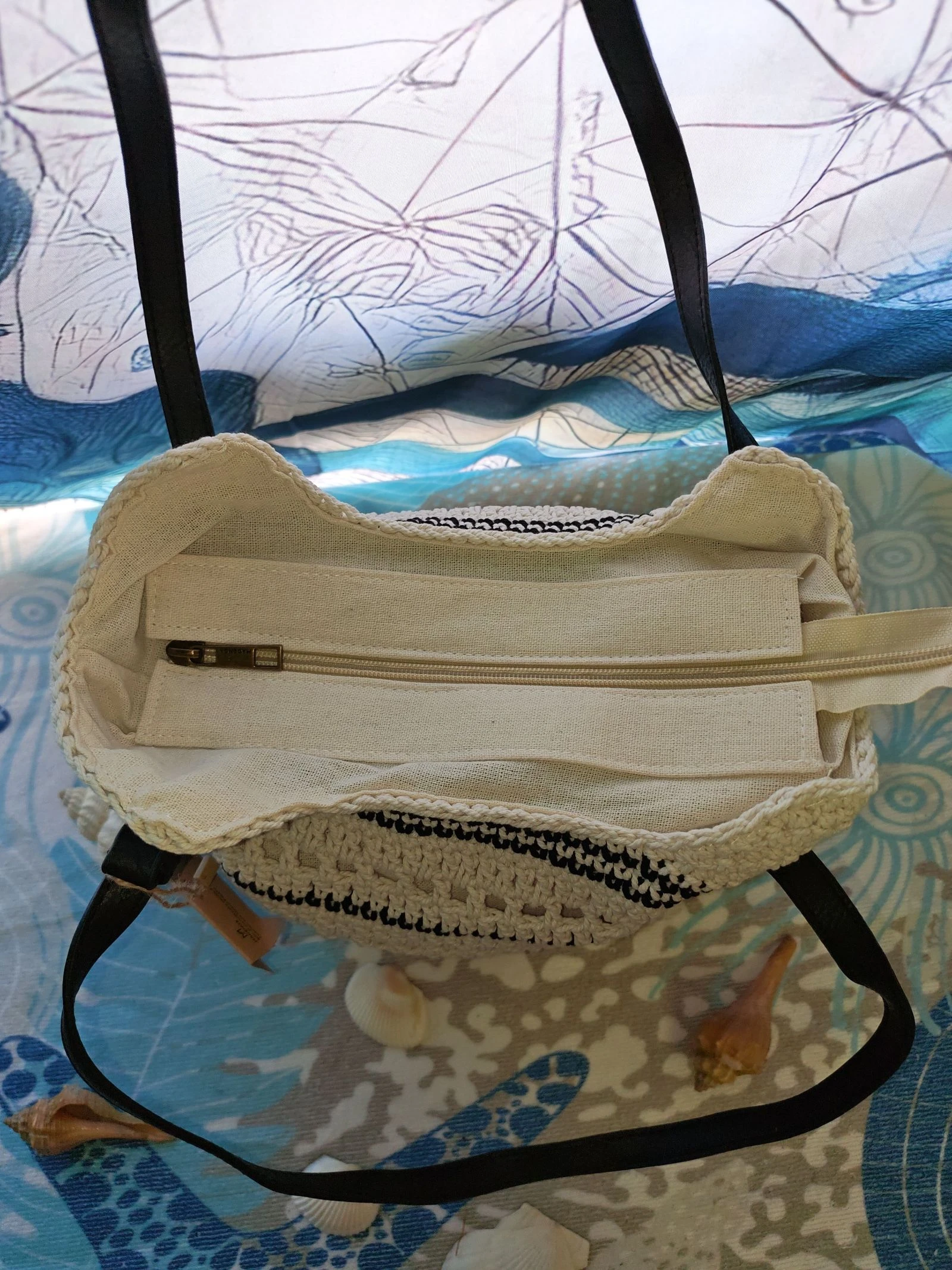 Bolso MAC&NOA beige y negro – photo 4